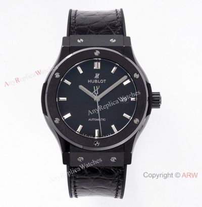 Hublot Ceramic 'Black Magic' Replica Watch GS Factory HUB1110 Movement